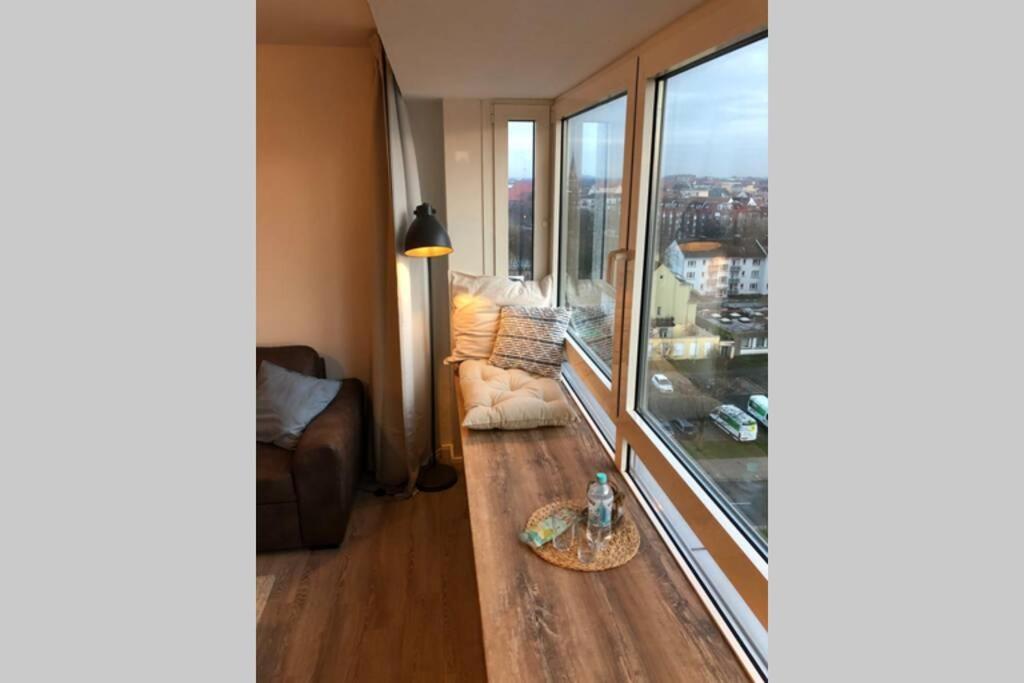 Yachtpanorama Weser Und Yachthafenblick 1 Zi 7Og 不来梅港 外观 照片